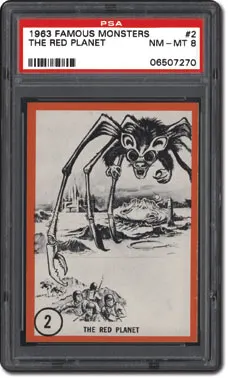 PSA Set Registry: 1963 Rosan Famous Monsters Trading Cards, A