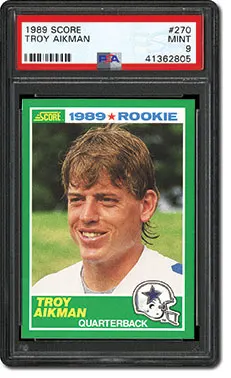 PSA Set Registry Starter Kit: Troy Aikman Rookie Set