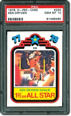 PSA Set Registry: Collecting the 1978 O-Pee-Chee Hockey Card Set
