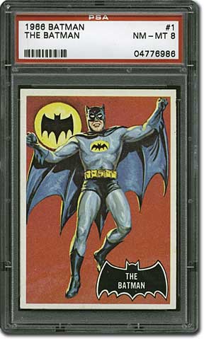 1966 Topps Batman Trading Card Sets - Black Bat, A Series, B Series