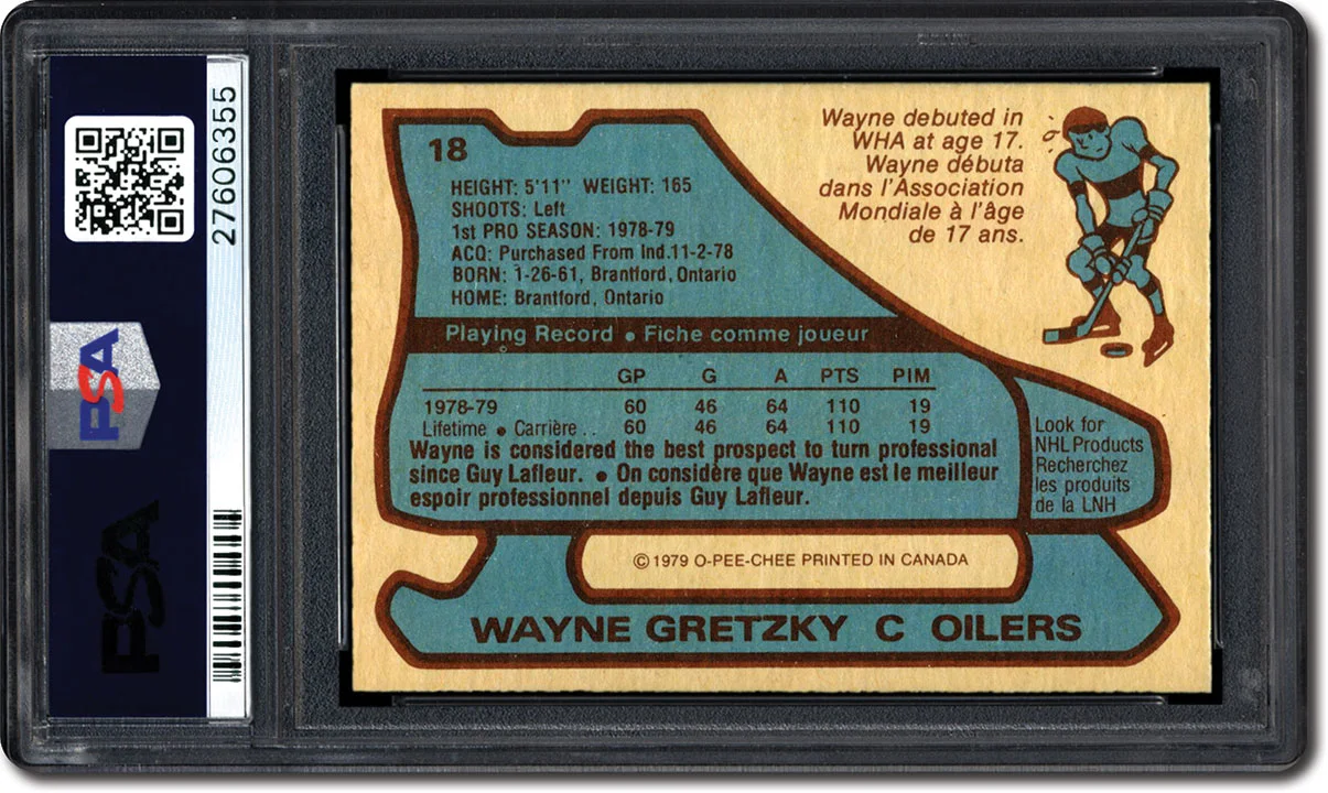 PSA Set Registry: Collecting "The Great One" - Records, Rookies, and Rare  Cards of Wayne Gretzky