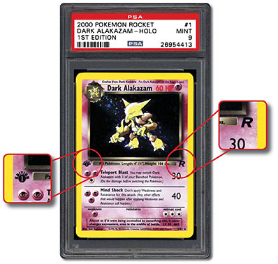 PSA Set Registry: Collecting the 2000 Pokemon Team Rocket 1st Edition Card  Set