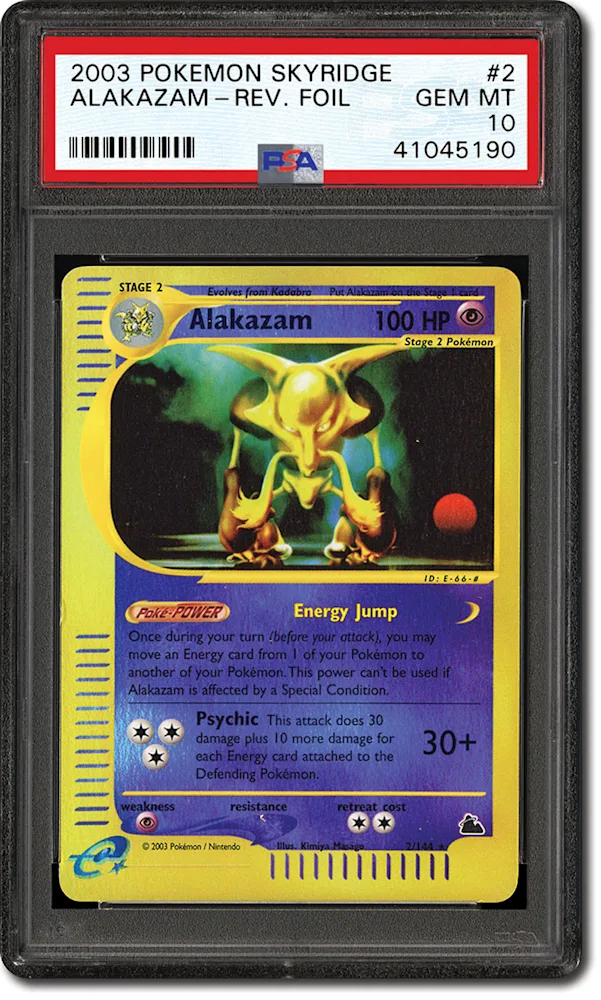 PSA Set Registry: Collecting the 2003 Pokmon Skyridge Set, A High-Flying  Pokmon Issue
