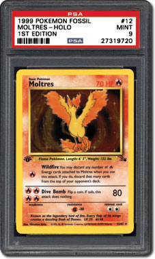 PSA Set Registry: Collecting the 1999 Pokmon Fossil 1st Edition Card Set