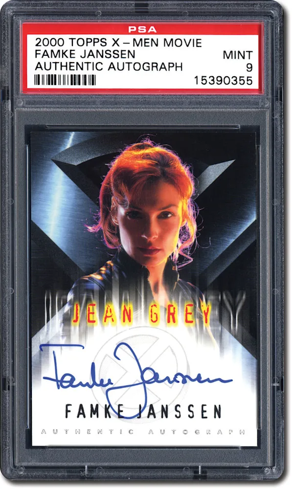 PSA Set Registry: 2000 Topps X-Men Movie Autographs, An X-Citing and ...