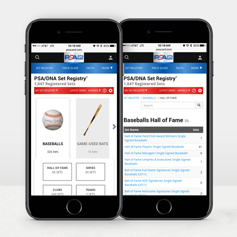 Latest PSA/DNA Set Registry Update Moves Collectors One Step Closer to ...