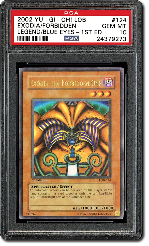 PSA Set Registry: Collecting the 2002 Yu-Gi-Oh! Legend of Blue-Eyes White  Dragon - The First Yu-Gi-Oh! Trading Card Game Set