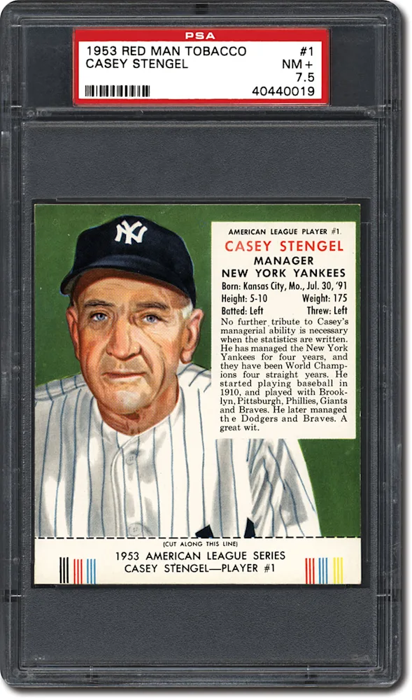 1953 red man tobacco cards PSA Set Registry: Collecting the 1953 Red Man Tobacco Baseball Card Set