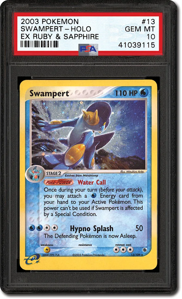 2003 pokemon エレブーex psa10 NEW CGC 10 GEM Spanish Pokemon ex Ruby & Sapphire Electabuzz ex