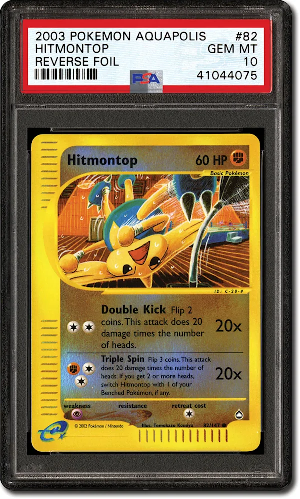 PSA Set Registry: Collecting the 2003 Pokmon Aquapolis Set - Its Appeal Is  "Crystal" Clear