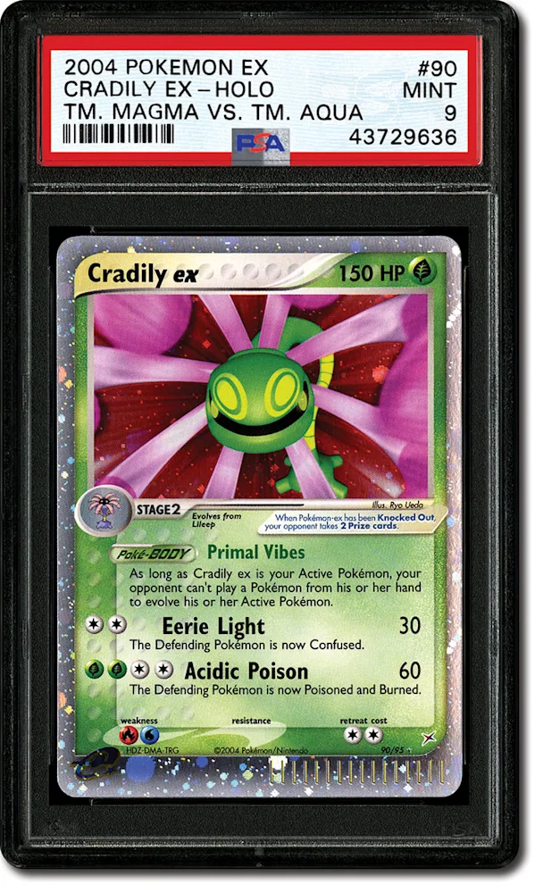 PSA Set Registry: Collecting the 2004 Pokmon EX Team Magma vs. Team Aqua  Set