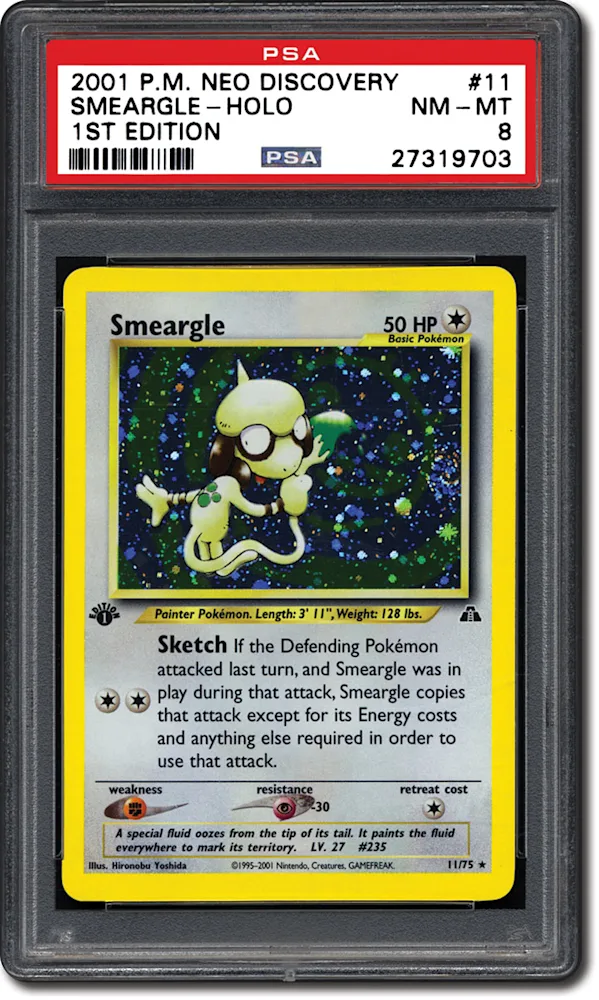 PSA Set Registry: Collecting the 2001 Pokmon Neo Discovery 1st Edition Set