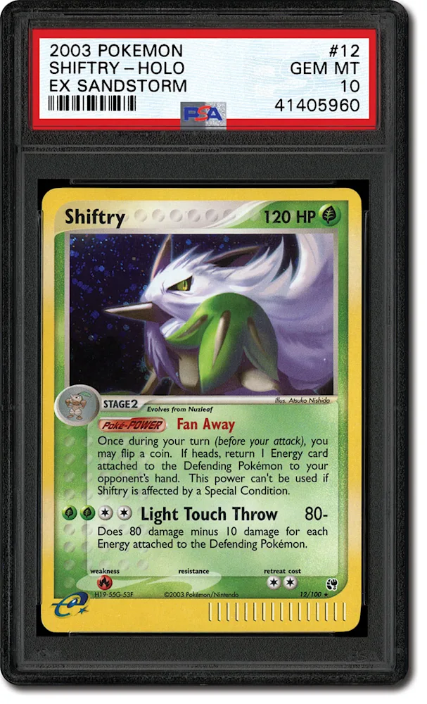PSA Set Registry: Collecting the 2003 Pokmon EX Sandstorm Card Set -  Conquering the Hobby Elements