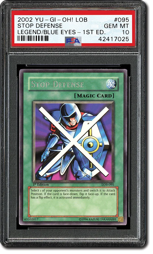 PSA Set Registry: Collecting the 2002 Yu-Gi-Oh! Legend of Blue-Eyes White  Dragon - The First Yu-Gi-Oh! Trading Card Game Set
