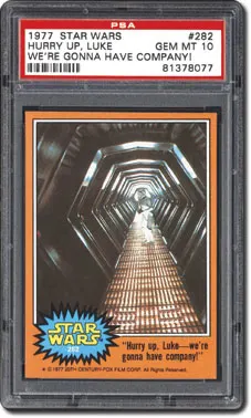 PSA Set Registry: Collecting The 1977 Topps Star Wars Trading Card