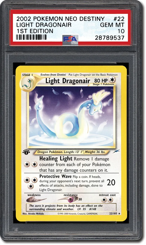 2002 ポケモンカード ダークスロキング 1stエディション 古いPSA 10 2002 Pokemon Neo Destiny 20 Dark Slowking 1st Edition PSA 10
