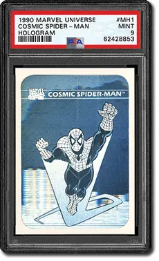 holographic spiderman card 1994 Amazing Spider-Man First Edition Hologram Complete Set 4 of 4 Trading  Card