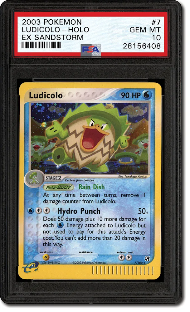 PSA Set Registry: Collecting the 2003 Pokmon EX Sandstorm Card Set -  Conquering the Hobby Elements