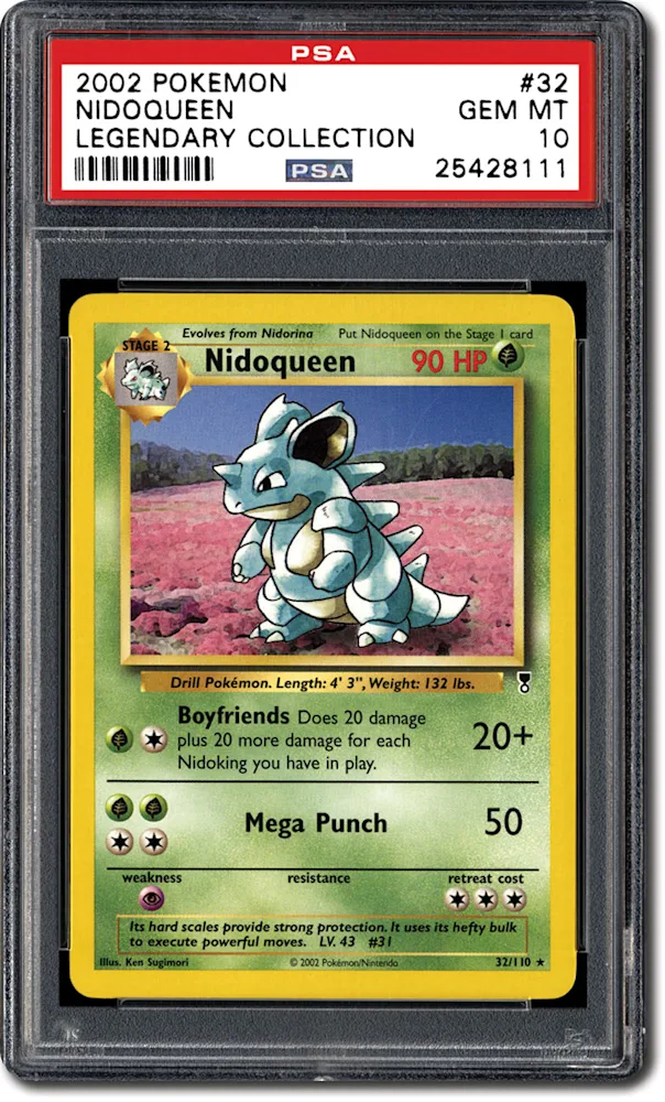 PSA Set Registry: Collecting the 2002 Pokémon Legendary Collection Set