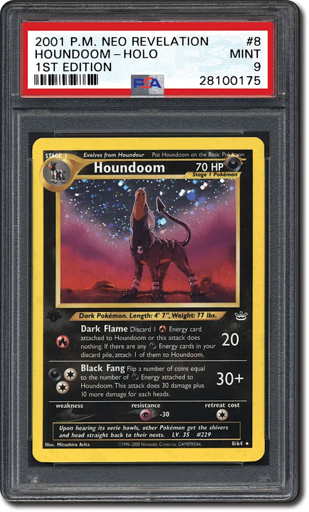 PSA Set Registry: Collecting the 2001 Pokémon Neo Revelation 1st