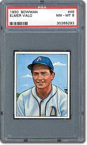 PSA Set Registry: The Story of the 1950 Bowman Baseball Card Set