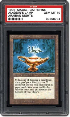 PSA Set Registry - The 1993 Magic: The Gathering Arabian Nights Card Set