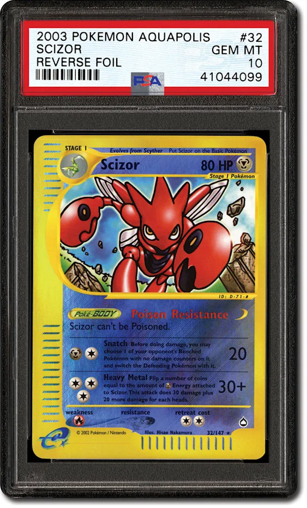 PSA Set Registry: Collecting the 2003 Pokémon Aquapolis Set - Its