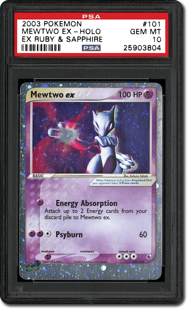 PSA Set Registry: Collecting the 2003 Pokmon EX Ruby & Sapphire Set, The  First Nintendo Card Issue
