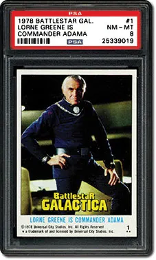 PSA Set Registry: Collecting the 1978 Topps Battlestar Galactica