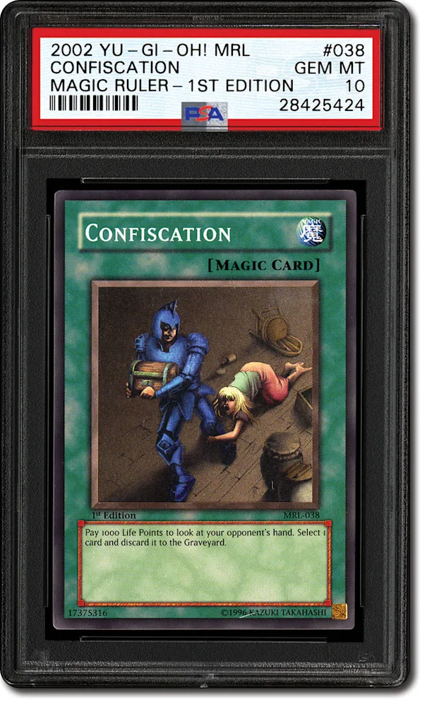 PSA Set Registry: Collecting the Classic 2002 Yu-Gi-Oh!: Magic Ruler (MRL)  Trading Card Game Set