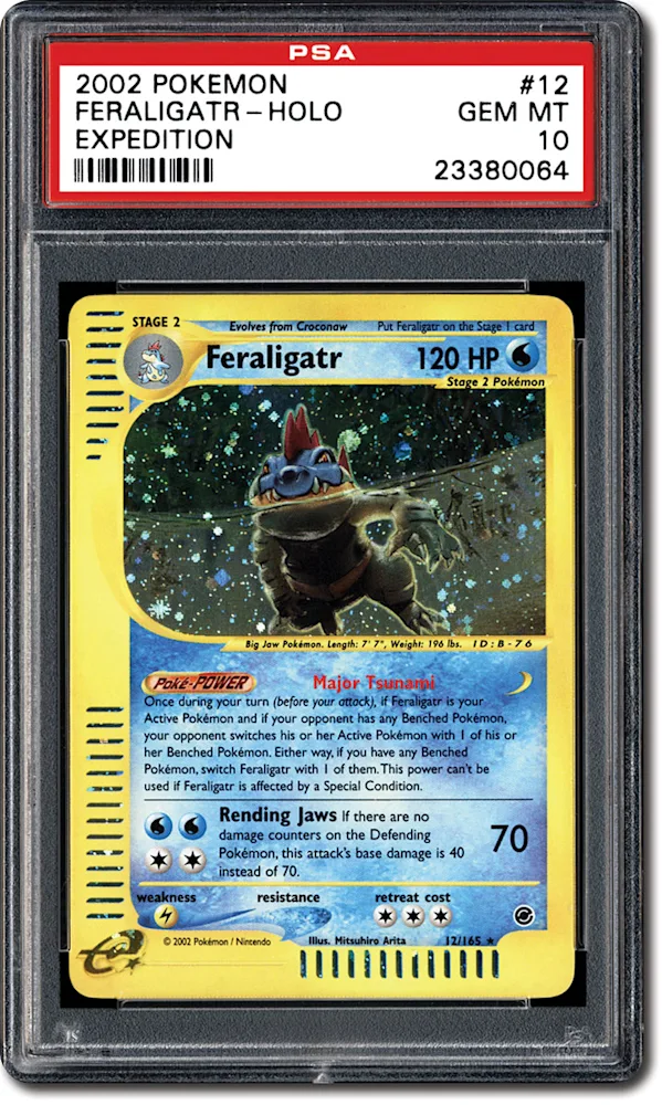 PSA Set Registry: Collecting the 2002 Pokmon Expedition Set - An  "e-Xciting" and Overlooked Card Issue