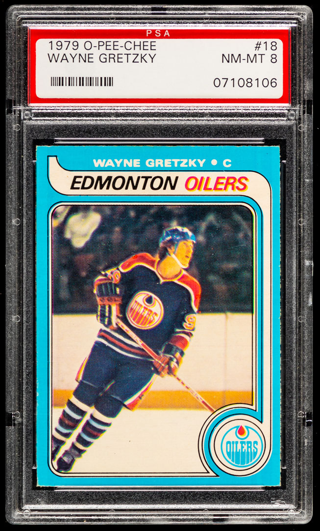 psa graded hockey cards 1982 O-Pee-Chee Wayne Gretzky #240 Assists Leader PSA 6  The Awesome Card  Shop