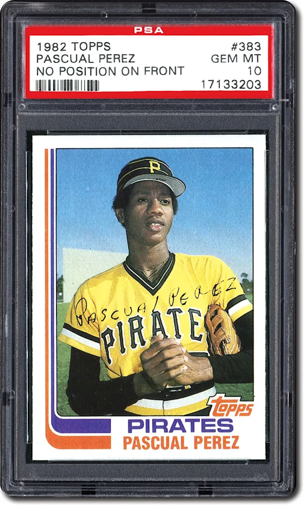 PSA Set Registry: Collecting the 1982 Topps Baseball Set, The