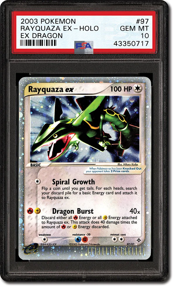 PSA Set Registry: Collecting the 2003 Pokémon EX Dragon Set