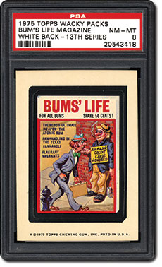 PSA Set Registry: Collecting Topps Wacky Packages from the 1960s and 1970s  - It's a Wacky World!