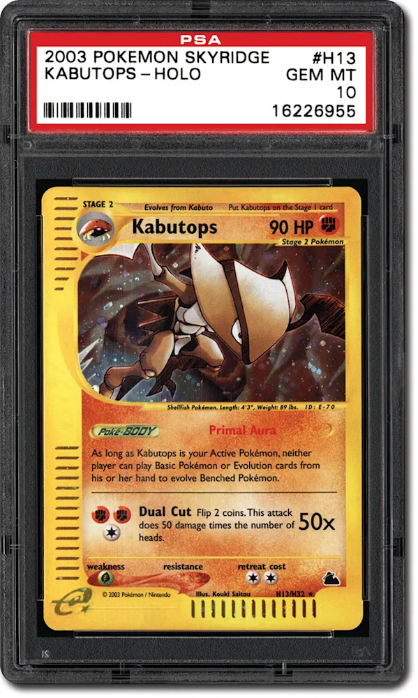 PSA Set Registry: Collecting the 2003 Pokmon Skyridge Set, A High-Flying  Pokmon Issue