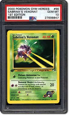 PSA Set Registry: Collecting the 2000 Pokémon Gym Heroes 1st