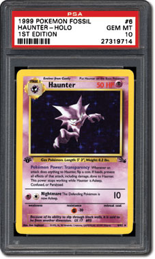 birthday card binder 1st Edition Fossil Booster Pack – TheCollectorsParadise main image 1