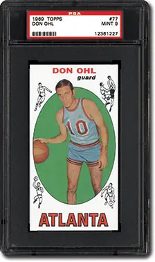 PSA Set Registry: Collecting the 1969 Topps Basketball Set - Still