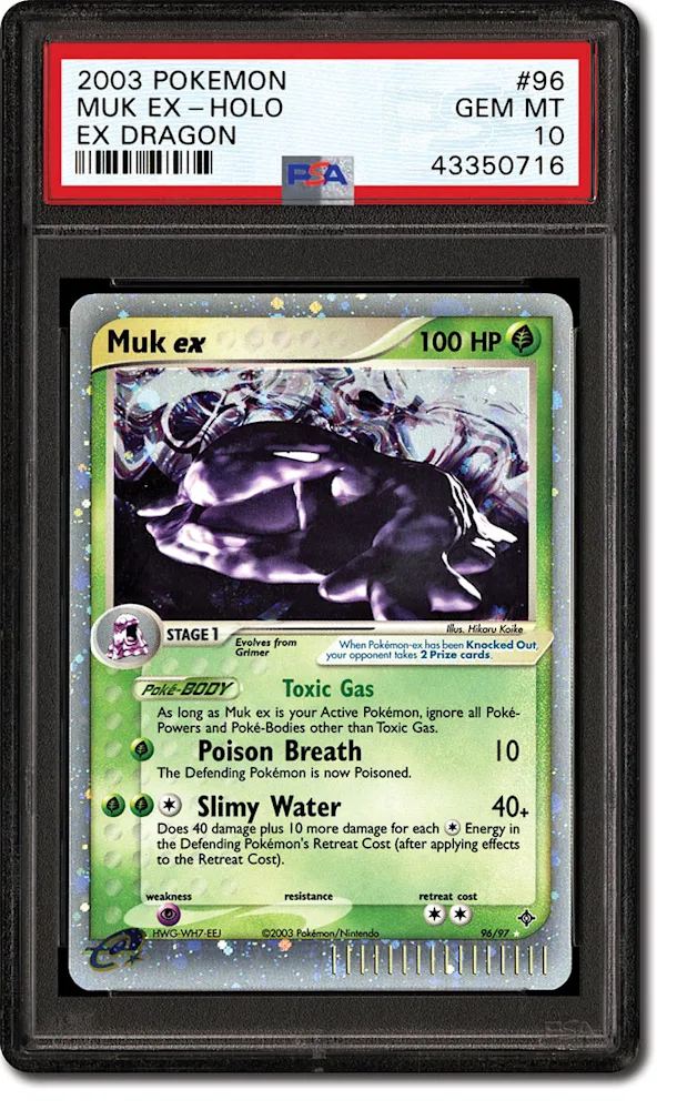 PSA Set Registry: Collecting the 2003 Pokémon EX Dragon Set