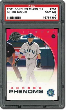 2001 DONRUSS ELITE ICHIRO イチロー シリアルNOあり！ 11 Scarce Ichiro Suzuki Rookie Card Parallels Seldom Seen Today