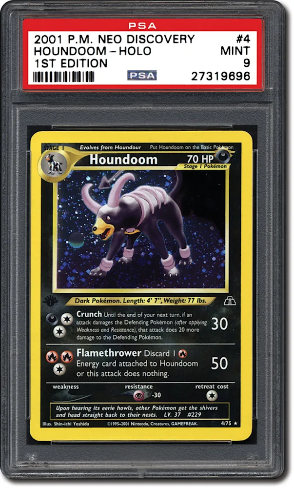 PSA Set Registry: Collecting the 2001 Pokmon Neo Discovery 1st Edition Set