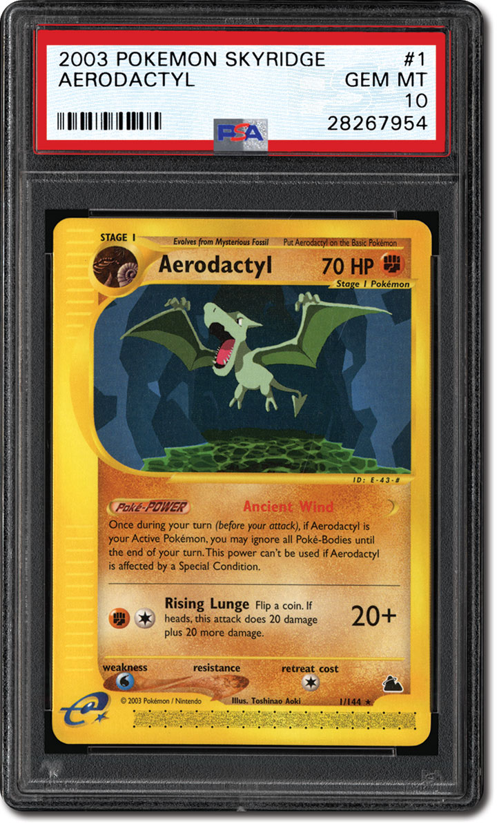PSA Set Registry: Collecting the 2003 Pokmon Skyridge Set, A High-Flying  Pokmon Issue