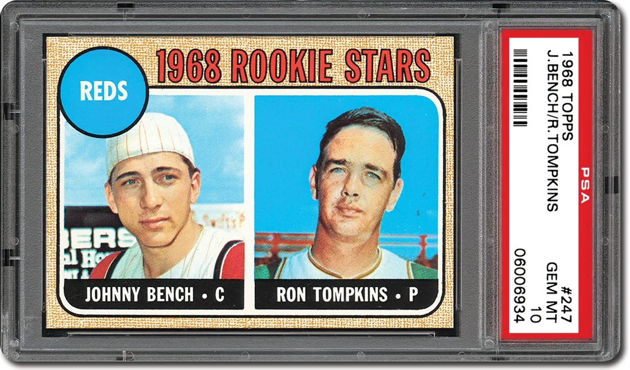 The 50th Anniversary of the 1968 Topps Baseball Card Set: A Year