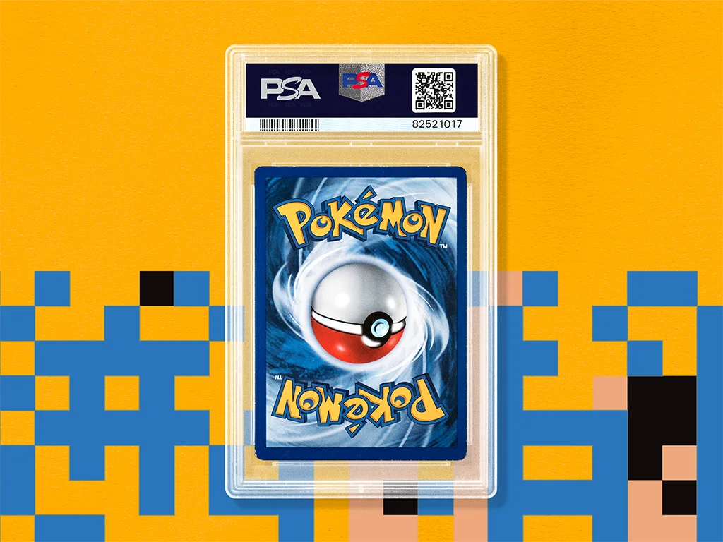 Inverted back Pokémon card error