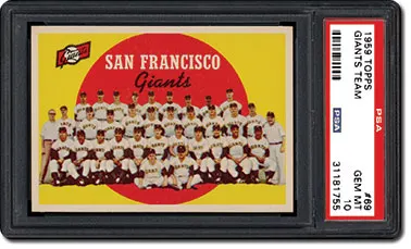 PSA Set Registry: Flip Ya for It! Topps' 1959 Baseball Card Set