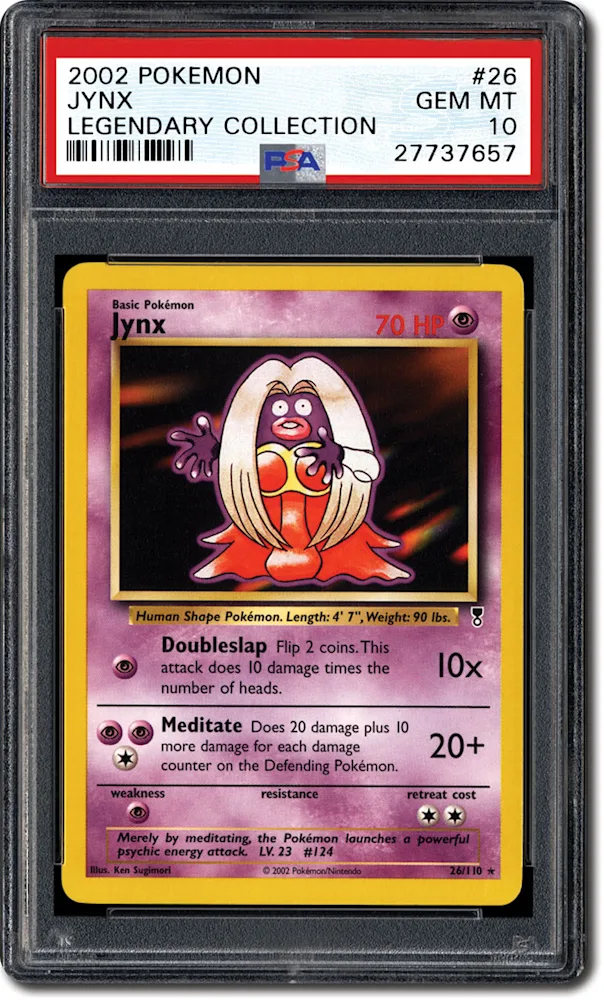 PSA Set Registry: Collecting the 2002 Pokmon Legendary Collection Set