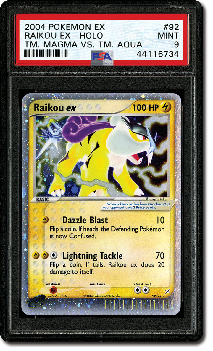 PSA Set Registry: Collecting the 2004 Pokémon EX Team Magma vs