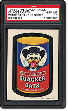 PSA Set Registry: Collecting Topps Wacky Packages from the 1960s and 1970s  - It's a Wacky World!