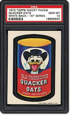 wacky packages rare cards PSA Set Registry: Collecting Topps Wacky Packages from the 1960s and 1970s